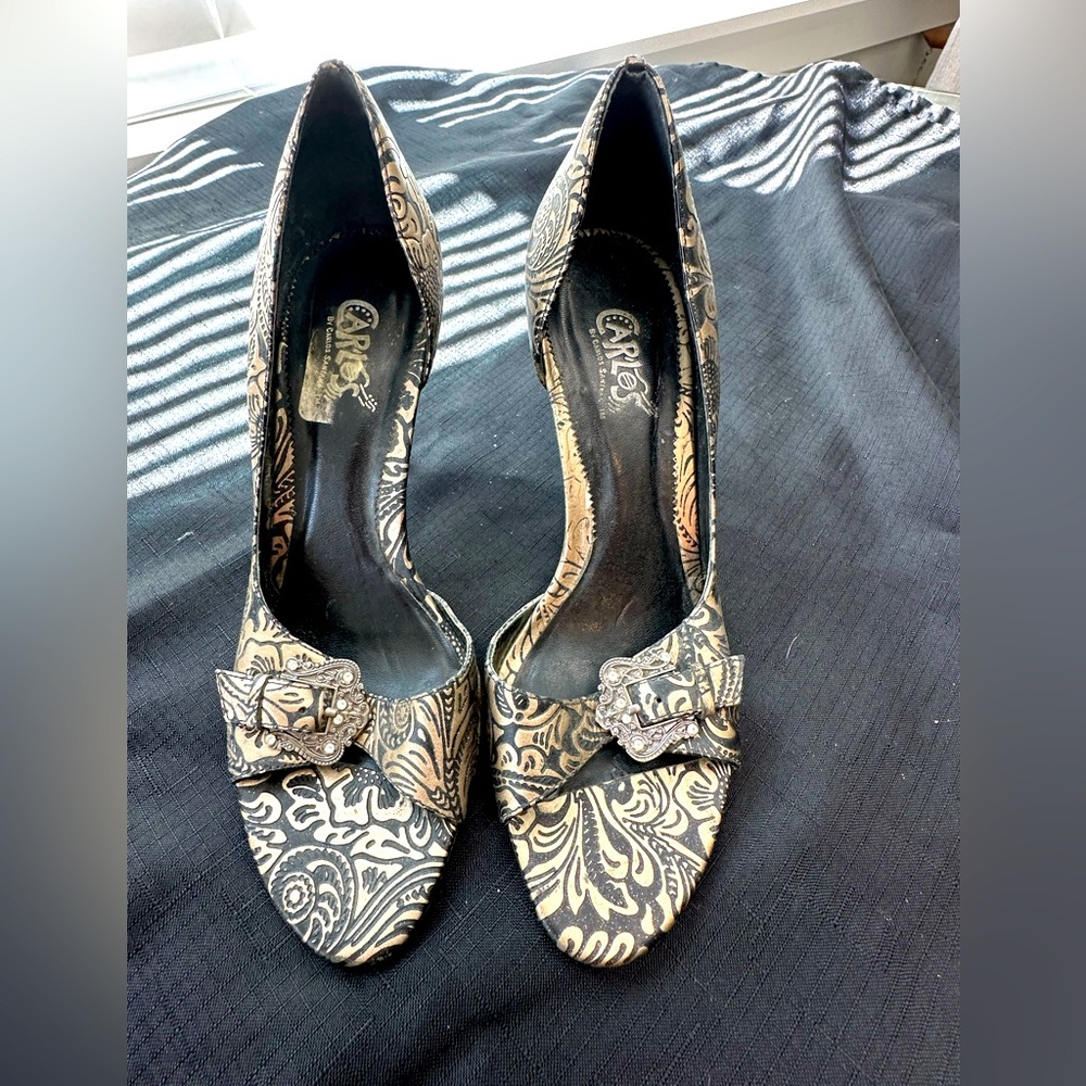Carlos Santana heels